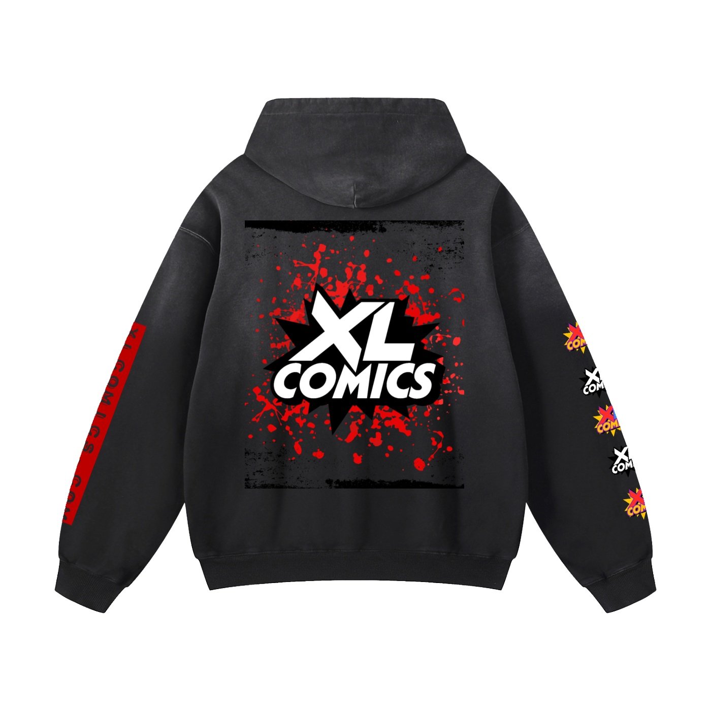XL Comics Heavyweight Sunfade Oversized Hoodie