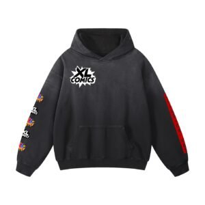 XL Comics Heavyweight Sunfade Oversized Hoodie